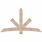Ekena Millwork Alberta Smooth Timber Gable Bracket, Douglas Fir, 72"W x 42"H x 1 1/2"D x 5 1/2"F, 14/12 Pitch GBW072X42X0206ALB00SDF - alternate 1